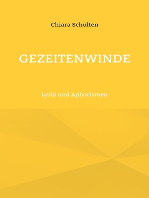 cover image of Gezeitenwinde